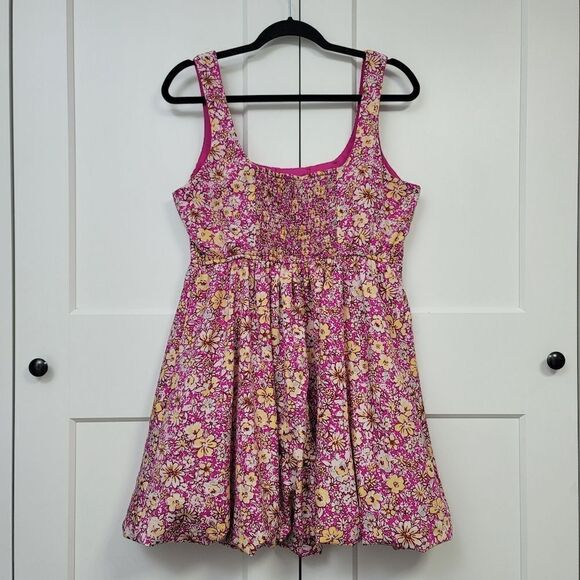 Band of the free floral print mini dress, large - Picture 8 of 9